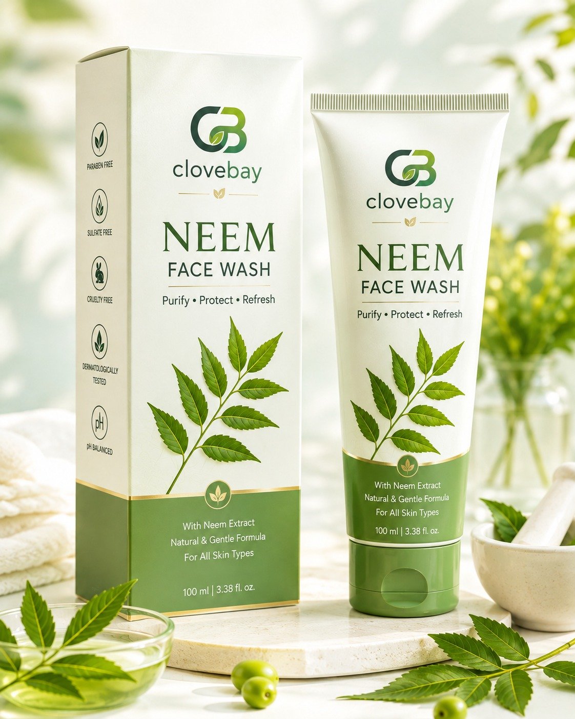 Neem Face Wash by CloveBay Lifesciences